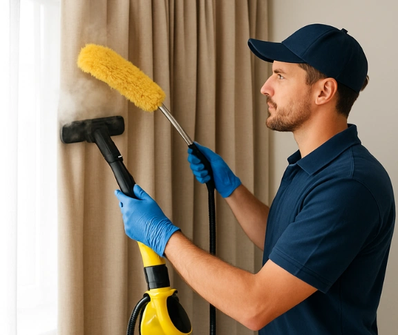 Trusted residential curtain cleaning technician Matty Curtain Cleaning south-yarra-vic QLD