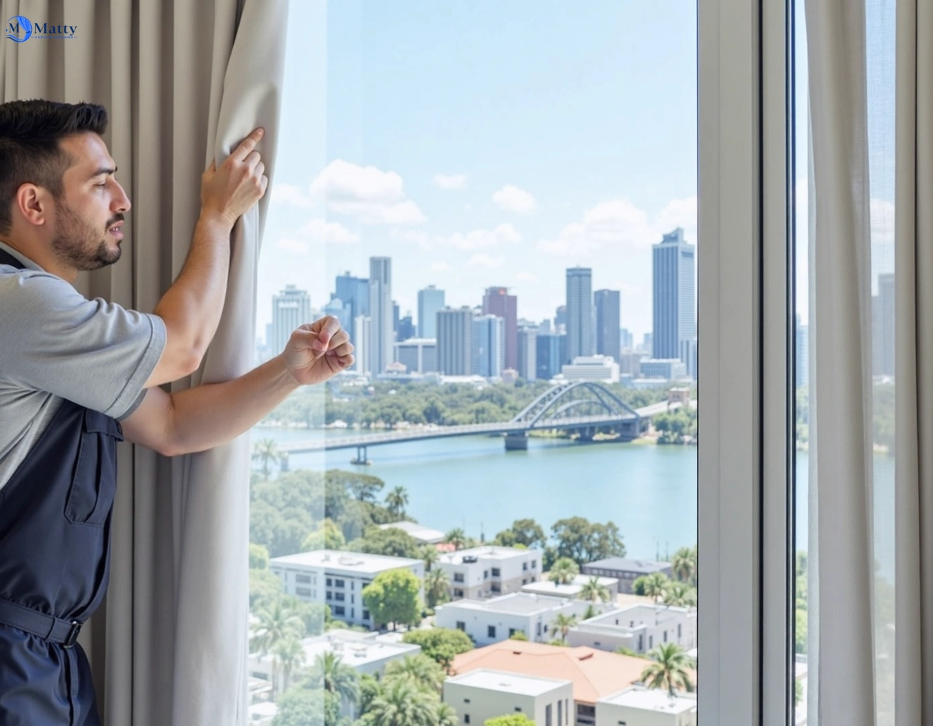 Professional curtain steam cleaning service south-yarra-vic QLD by Matty Curtain Cleaning
